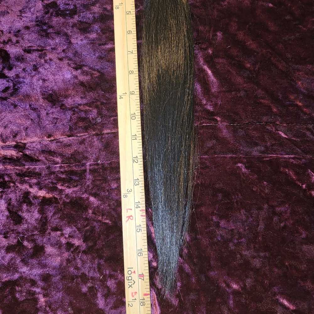 Sleek Black Hair Extension